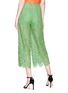 Back View - Click To Enlarge - GUCCI - Floral leaf rebrode lace culottes