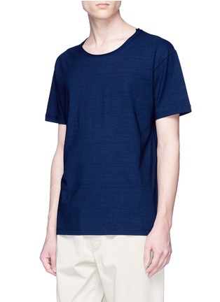 Front View - Click To Enlarge - EIDOS - Raw edge collar T-shirt