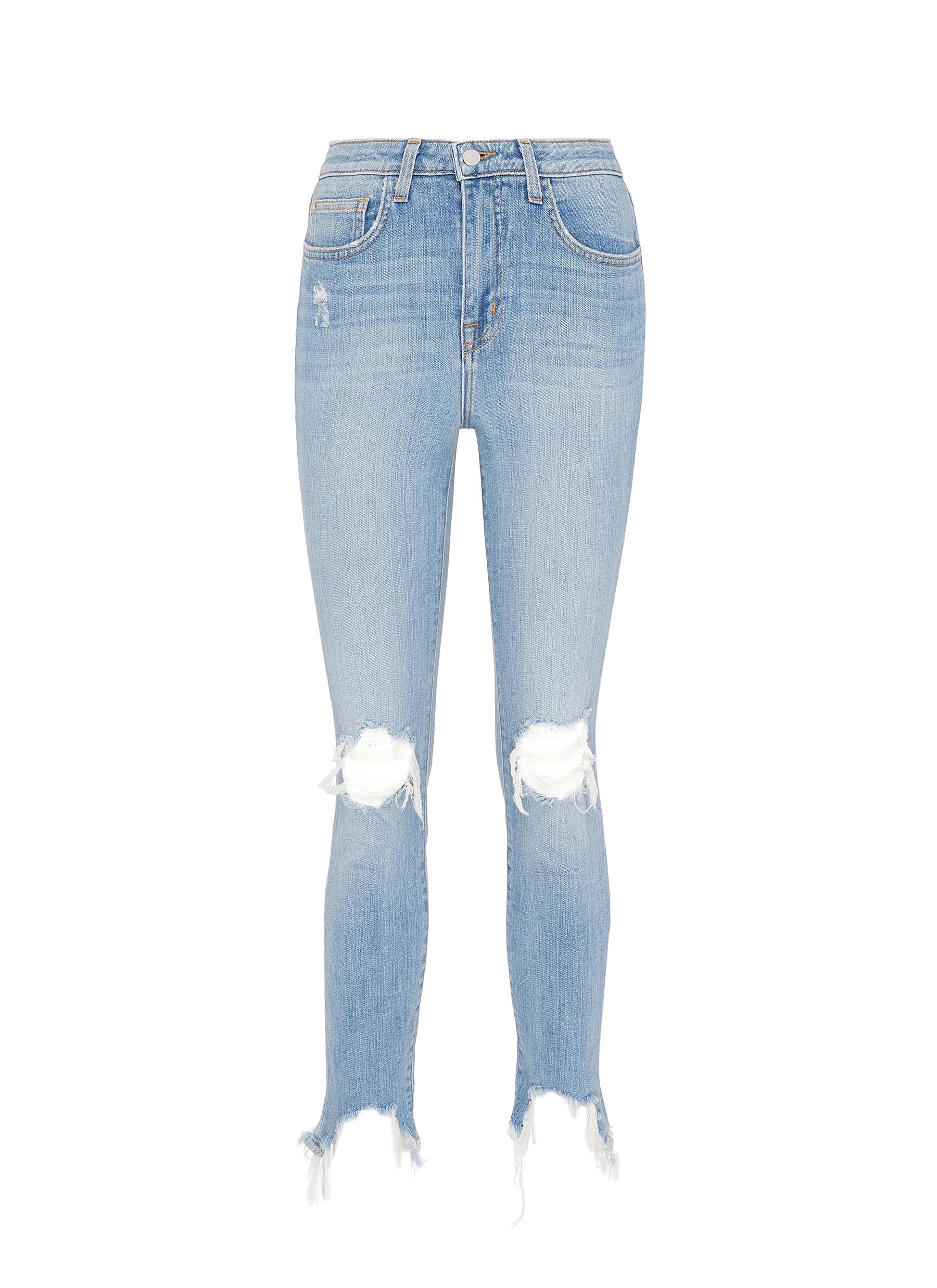 High Line ripped knee skinny jeans by L’Agence