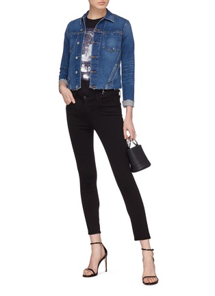 Figure View - Click To Enlarge - L'AGENCE - 'Mazzy' skinny jeans