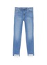 Main View - Click To Enlarge - J BRAND - '811' organza cuff skinny jeans