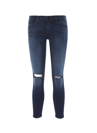 Main View - Click To Enlarge - J BRAND - '9326' ripped cropped skinny jeans