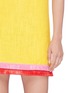 Detail View - Click To Enlarge - STAUD - 'Sonny' raffia hem mini dress