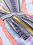  - LEM LEM - 'Sofia' geometric stripe kaftan dress