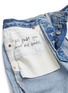  - GRLFRND - 'Karolina' stripe outseam jeans