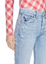 Detail View - Click To Enlarge - GRLFRND - 'Karolina' ripped cuff jeans