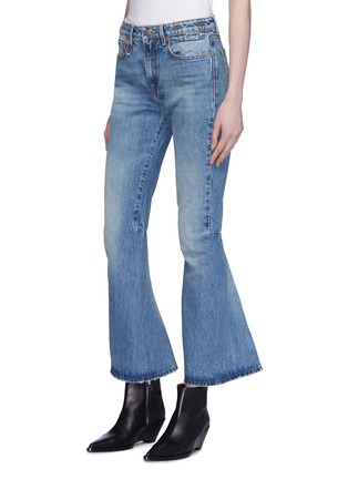 Front View - Click To Enlarge - R13 - 'Caddy' flared cuff jeans