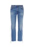 Main View - Click To Enlarge - R13 - 'Fringe Bowie' shredded outseam jeans