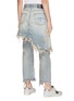 Back View - Click To Enlarge - R13 - 'Double Classic' skirt overlay jeans
