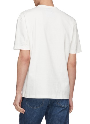 Back View - Click To Enlarge - ADIDAS - 'Kaval' slogan print T-shirt