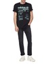 Figure View - Click To Enlarge - ADIDAS - 'Kaval GRP' care label print T-shirt
