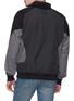 Back View - Click To Enlarge - ADIDAS - 'EQT' colourblock jacket