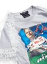 Detail View - Click To Enlarge - DRY CLEAN ONLY - 'Carling' tulle trim graphic print T-shirt