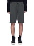 Main View - Click To Enlarge - HELMUT LANG - Raw cuff sweat shorts