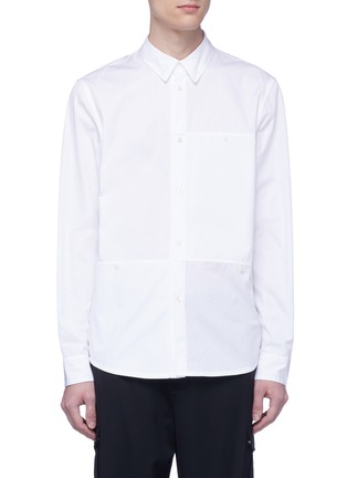 Main View - Click To Enlarge - HELMUT LANG - Patch pocket shirt