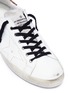 Detail View - Click To Enlarge - GOLDEN GOOSE - 'Superstar' leopard print collar leather sneakers