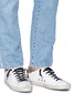 Figure View - Click To Enlarge - GOLDEN GOOSE - 'Superstar' leopard print collar leather sneakers