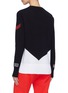 Back View - Click To Enlarge - P.E NATION - 'Game Play' colourblock sweater