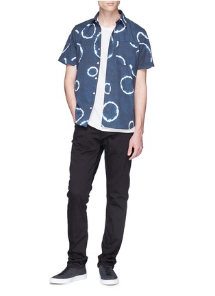 Figure View - Click To Enlarge - DENHAM - 'Ford' tie-dye effect shirt
