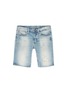 Main View - Click To Enlarge - DENHAM - 'Razor' ripped slim fit denim shorts