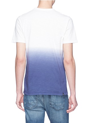 Back View - Click To Enlarge - DENHAM - 'Dip Dye' gradient T-shirt