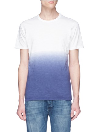 Main View - Click To Enlarge - DENHAM - 'Dip Dye' gradient T-shirt