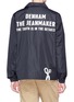 Back View - Click To Enlarge - DENHAM - 'Coach' slogan print jacket
