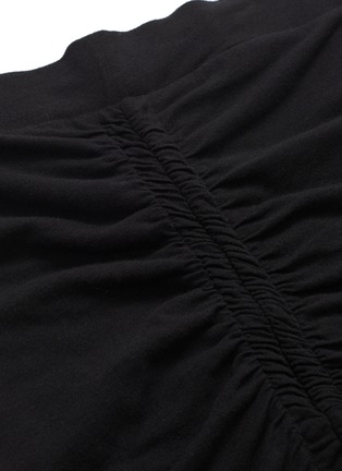 Detail View - Click To Enlarge - JAMES PERSE - Shirred jersey skirt