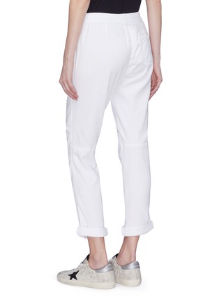 Back View - Click To Enlarge - JAMES PERSE - Roll cuff twill utility pants