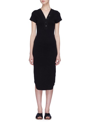 Main View - Click To Enlarge - JAMES PERSE - Ribbed dress