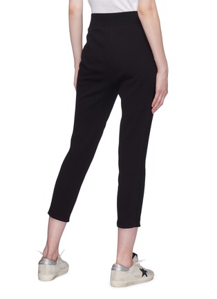 Back View - Click To Enlarge - JAMES PERSE - Rib knit outseam jogging pants