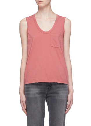 Main View - Click To Enlarge - JAMES PERSE - Patch pocket tank top