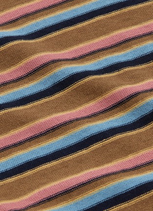  - JAMES PERSE - 'Vintage Boy' stripe cotton-linen knit T-shirt