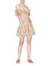 Figure View - Click To Enlarge - ZIMMERMANN - 'Melody' ruffle floral print off-shoulder dress