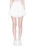 Main View - Click To Enlarge - ZIMMERMANN - 'Melody' loop trim dot embroidered shorts