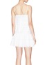 Back View - Click To Enlarge - ZIMMERMANN - 'Iris' lace panel camisole dress