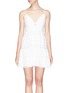 Main View - Click To Enlarge - ZIMMERMANN - 'Iris' lace panel camisole dress