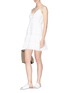 Figure View - Click To Enlarge - ZIMMERMANN - 'Iris' lace panel camisole dress