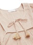 Detail View - Click To Enlarge - ZIMMERMANN - 'Bayou' blouson sleeve chevron tiered dress