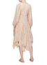 Back View - Click To Enlarge - ZIMMERMANN - 'Bayou' blouson sleeve chevron tiered dress
