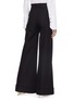 Back View - Click To Enlarge - KHAITE - 'Beatrice' flared twill pants