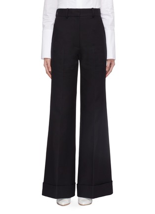 Main View - Click To Enlarge - KHAITE - 'Beatrice' flared twill pants