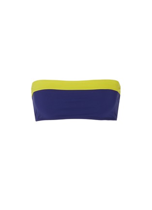 Main View - Click To Enlarge - FLAGPOLE SWIM - 'Lori' colourblock bandeau top