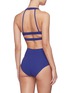 Back View - Click To Enlarge - FLAGPOLE SWIM - 'Lynn' cutout one-piece swimsuit