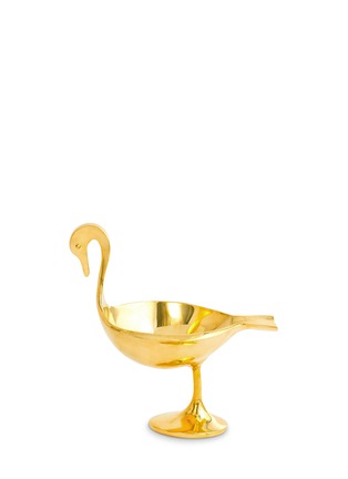 Main View - Click To Enlarge - JONATHAN ADLER - Brass medium bird bowl