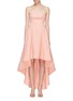 Main View - Click To Enlarge - C/MEO COLLECTIVE - 'Entice' ruffle high-low strapless gown