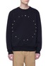 Main View - Click To Enlarge - BASSIKE - x Jonathan Zawada slogan print sweatshirt