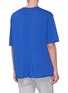 Back View - Click To Enlarge - BASSIKE - Twist seam organic cotton T-shirt