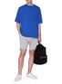 Figure View - Click To Enlarge - BASSIKE - Twist seam organic cotton T-shirt