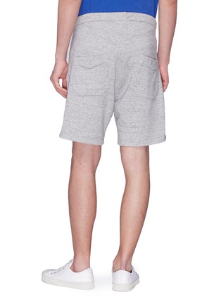 Back View - Click To Enlarge - BASSIKE - French terry track shorts